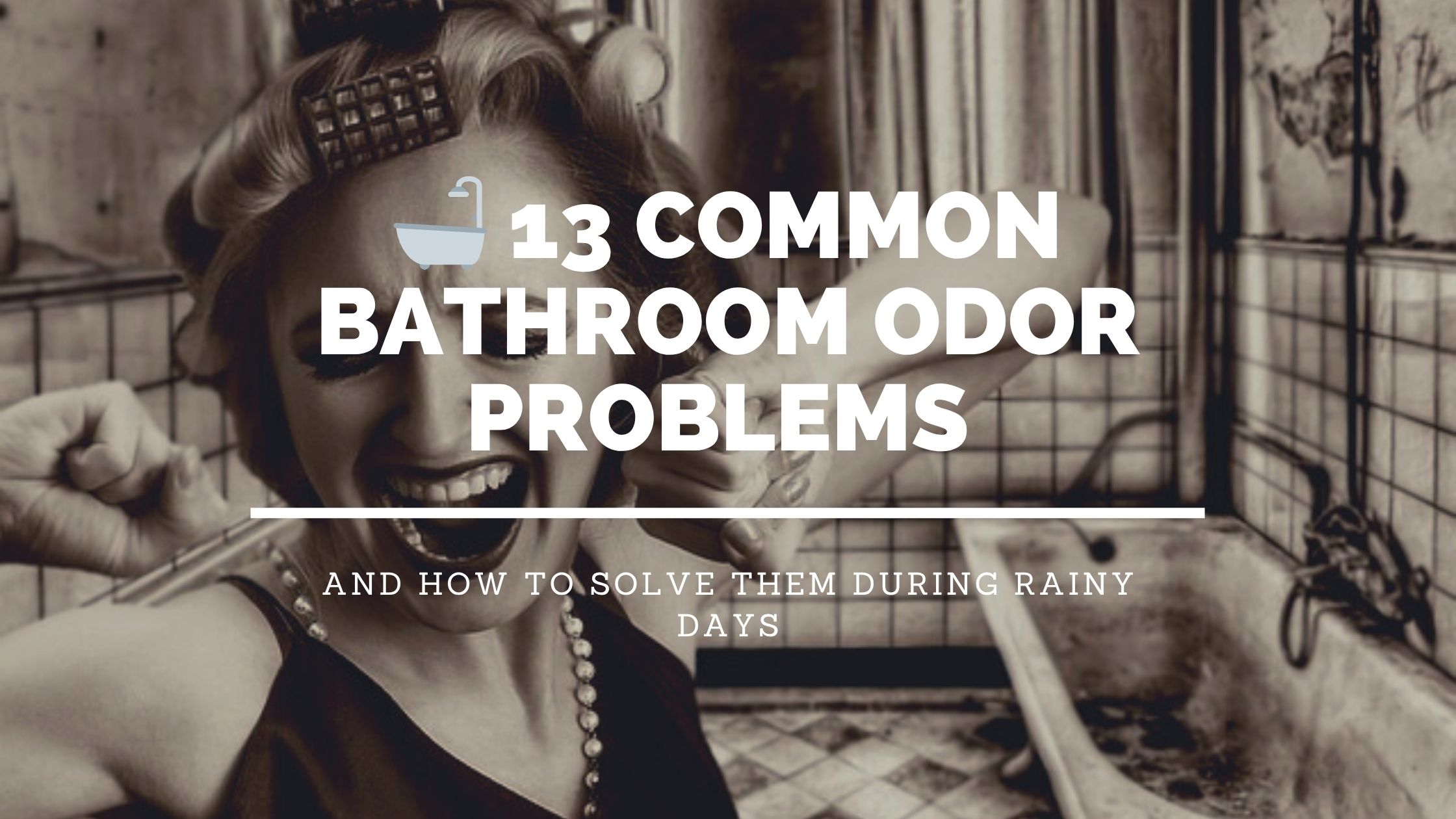 ๐ 13 Common Bathroom Odor Problems and How to Solve Them During Rainy Days