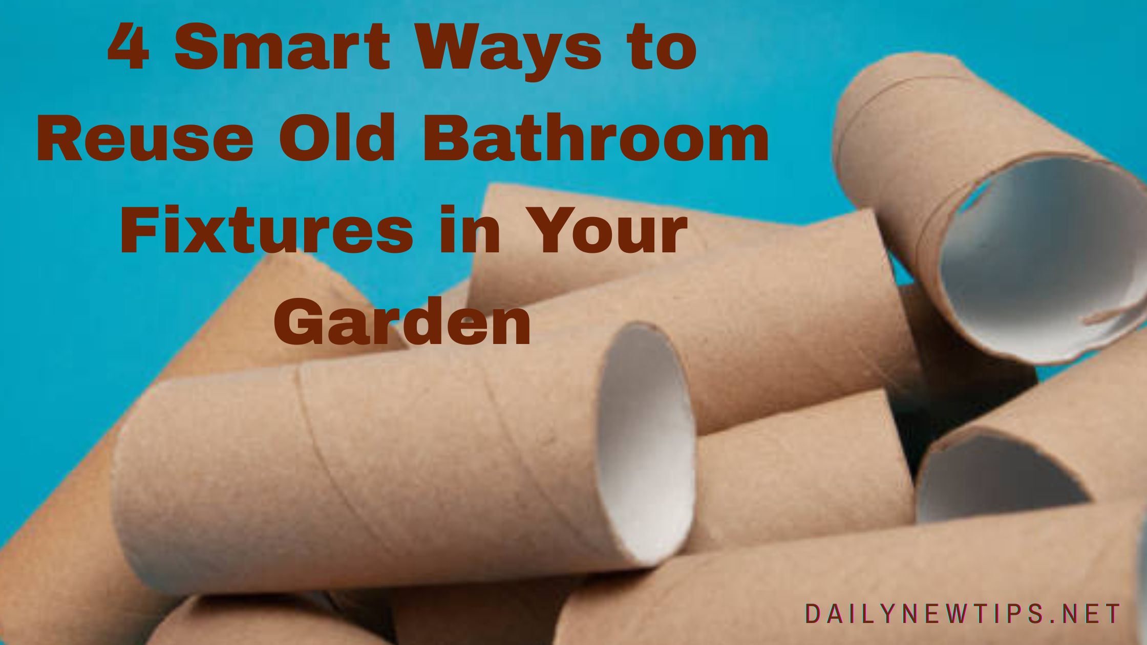 4 Smart Ways to Reuse Old Bathroom Fixtures in Your Garden