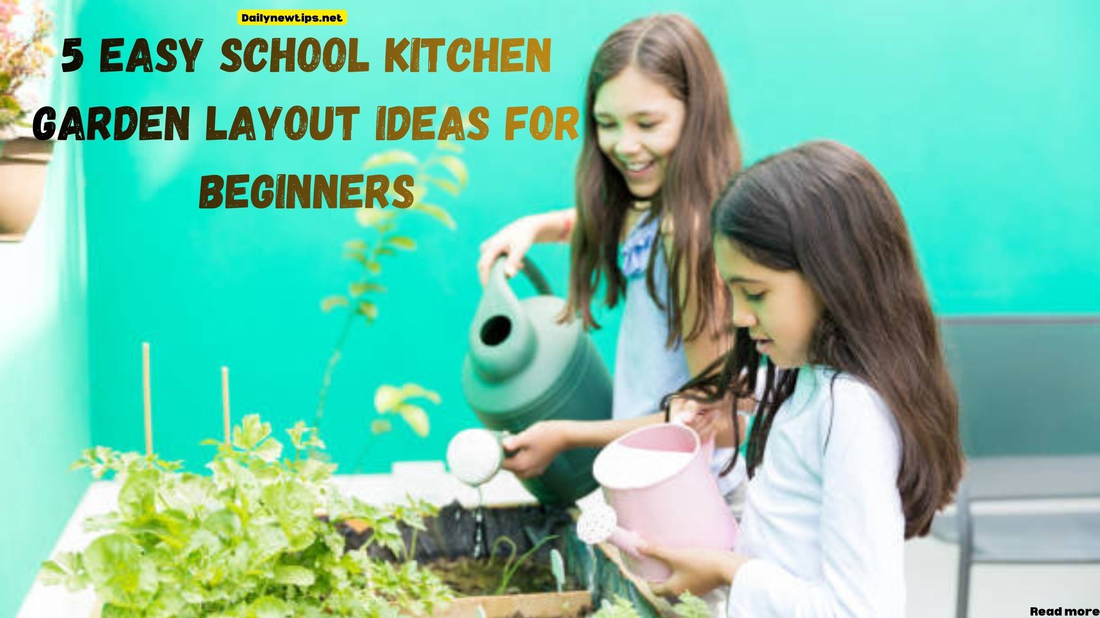 5 Easy School Kitchen Garden Layout Ideas for Beginners