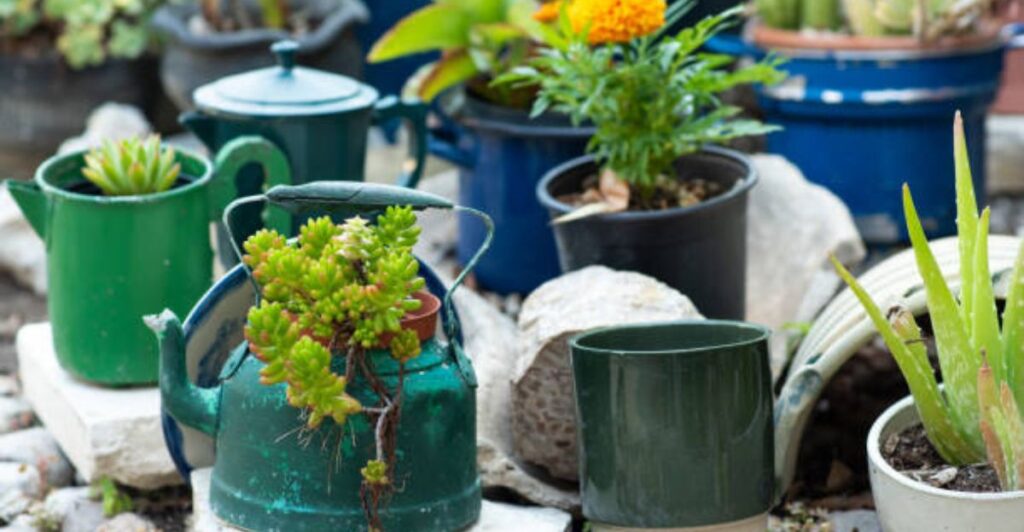 7 Easy DIY Planters Using Recycled Household Items