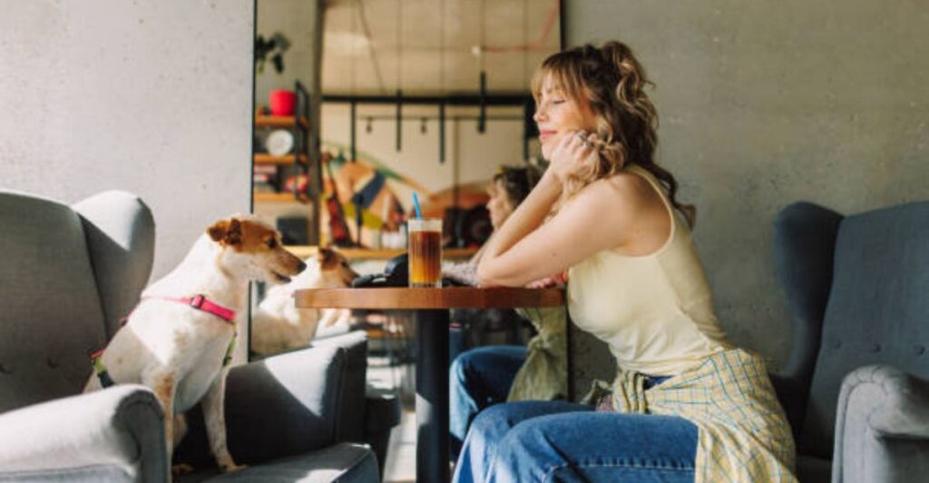 🐾 Happy pet parents visiting top pet-friendly cafés in 2026