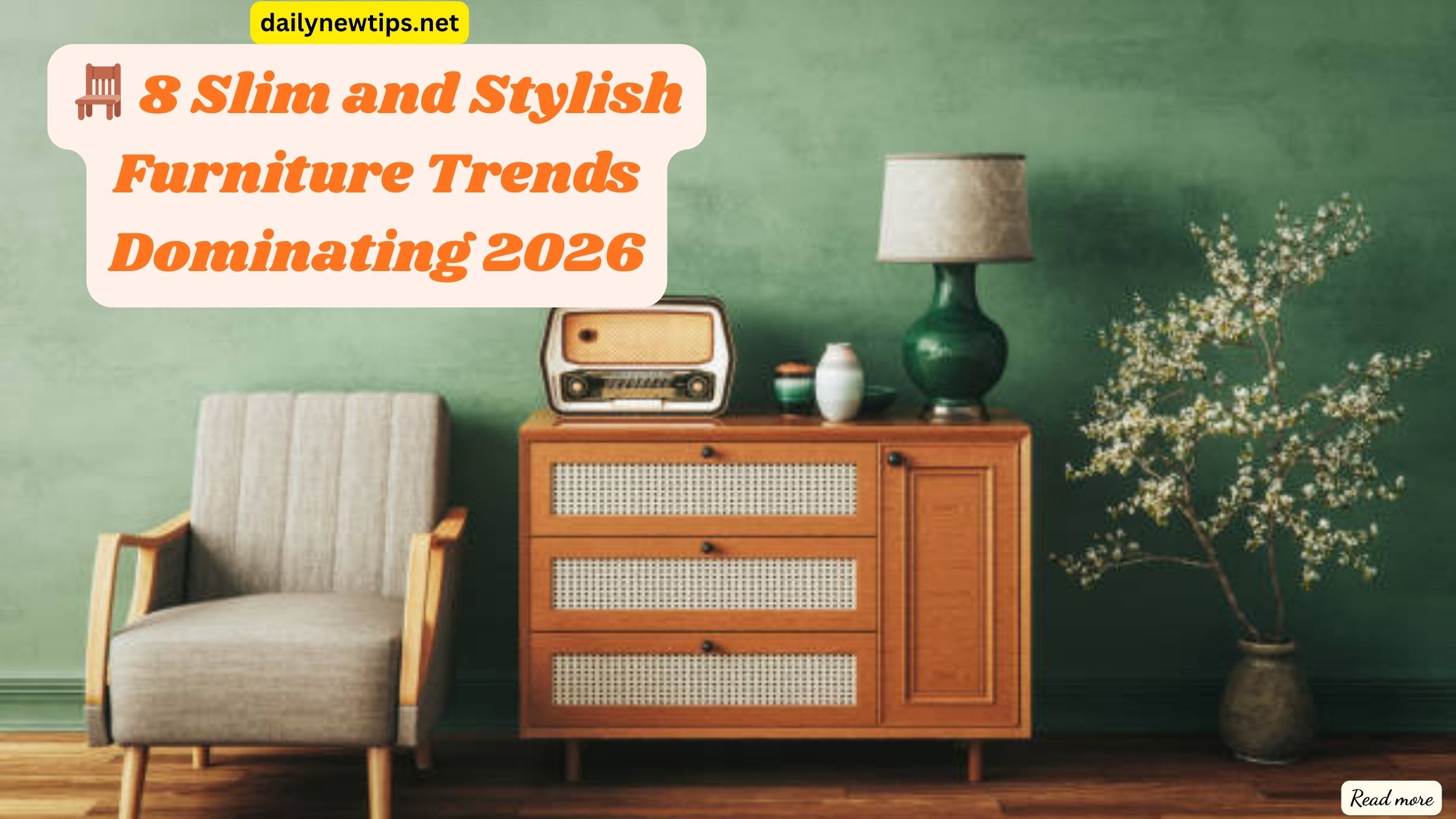 ๐ช 8 Slim and Stylish Furniture Trends Dominating 2026