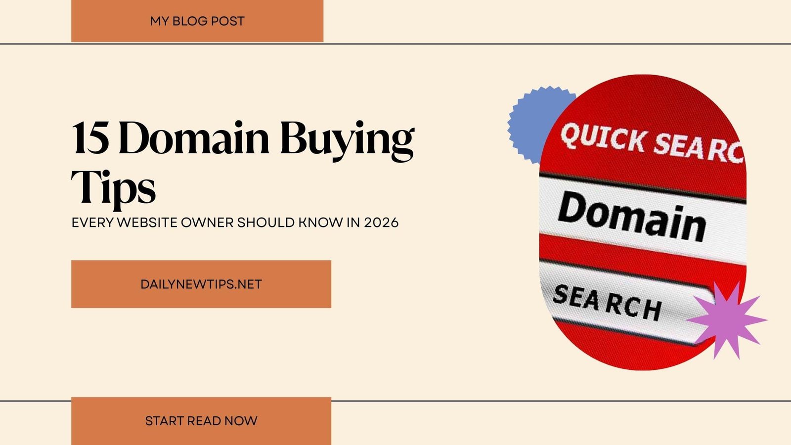 15 Domain Buying Tips Every Website Owner Should Know in 2026
