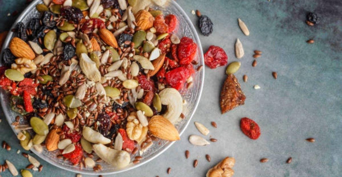 Healthy breakfast ideas with fruits, oats, eggs, yogurt, and whole grains