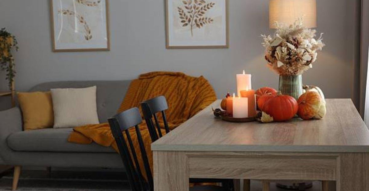 Stylish living room coffee table arranged for conversation
