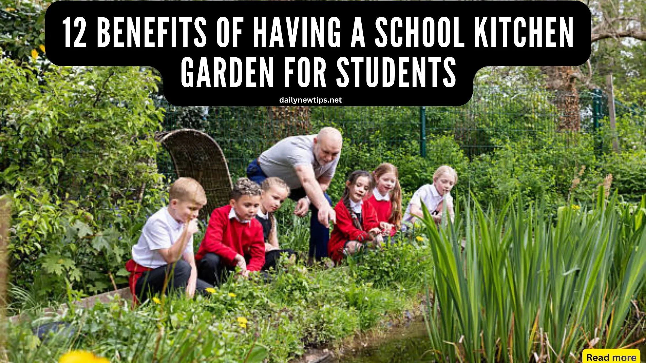 12 Benefits of Having a School Kitchen Garden for Students
