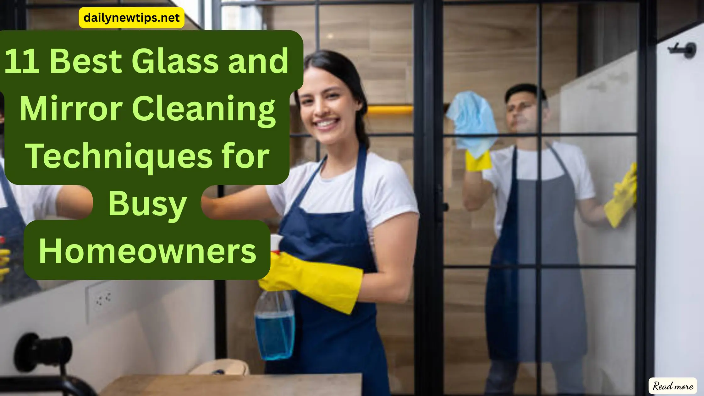 11 Best Glass and Mirror Cleaning Techniques for Busy Homeowners