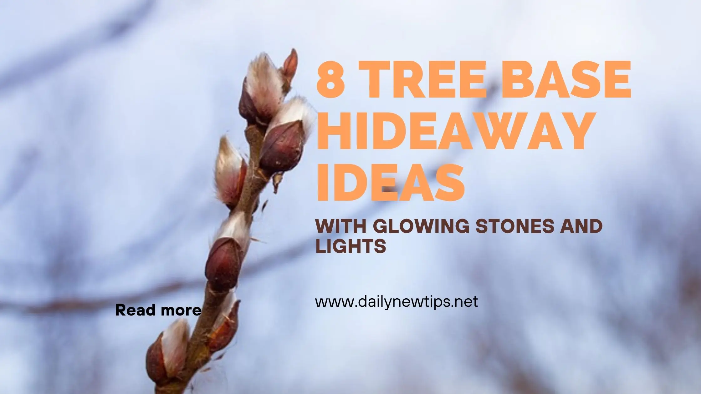 8 Tree Base Hideaway Ideas with Glowing Stones and Lights