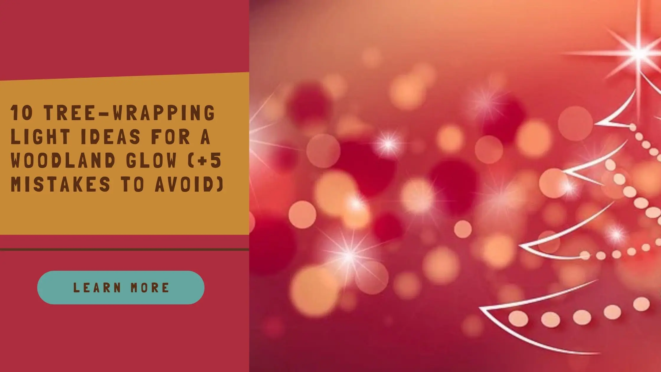 10 Tree-Wrapping Light Ideas for a Woodland Glow (+5 Mistakes to Avoid)