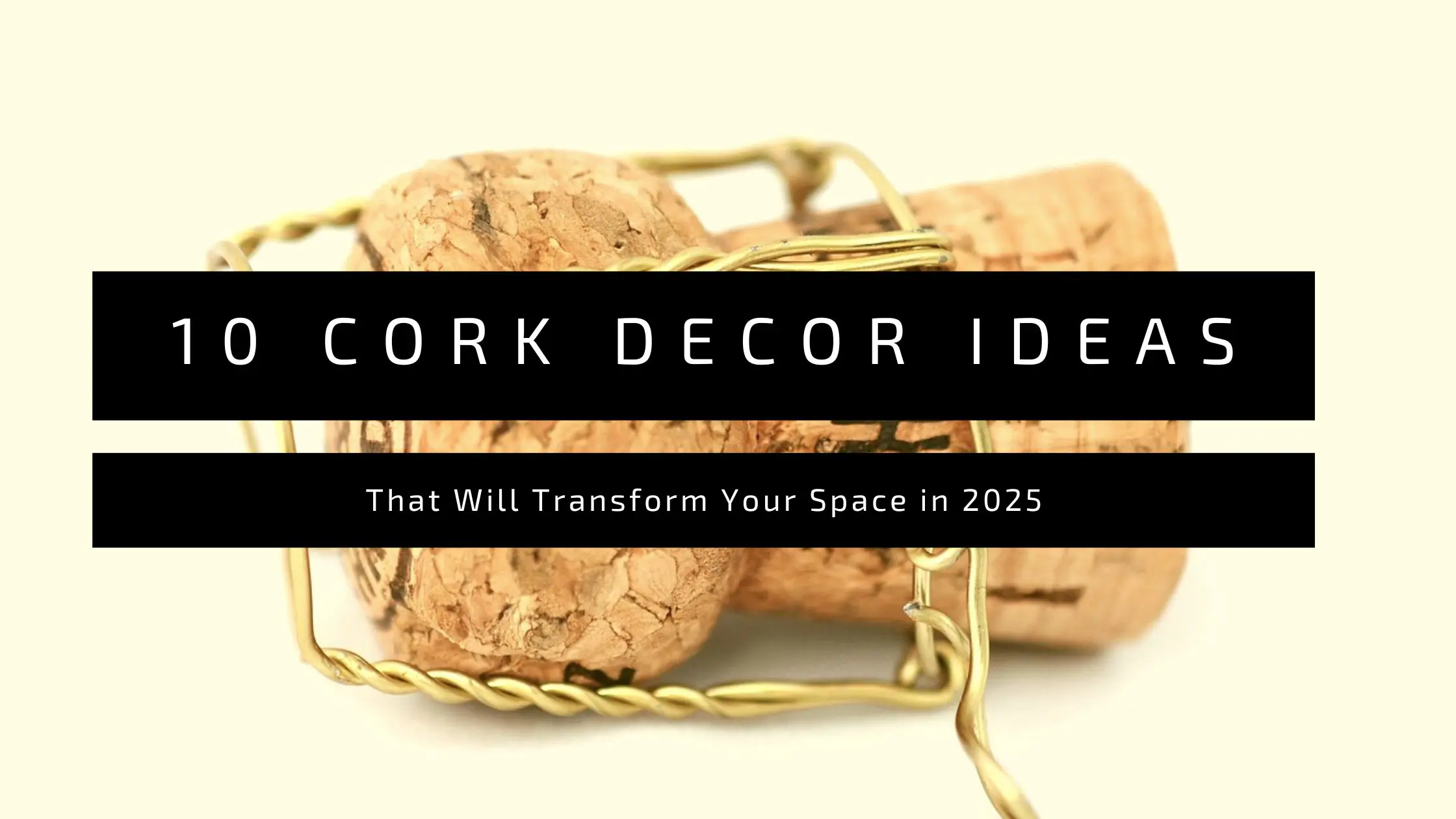 🏡 10 Cork Decor Ideas That Will Transform Your Space in 2025