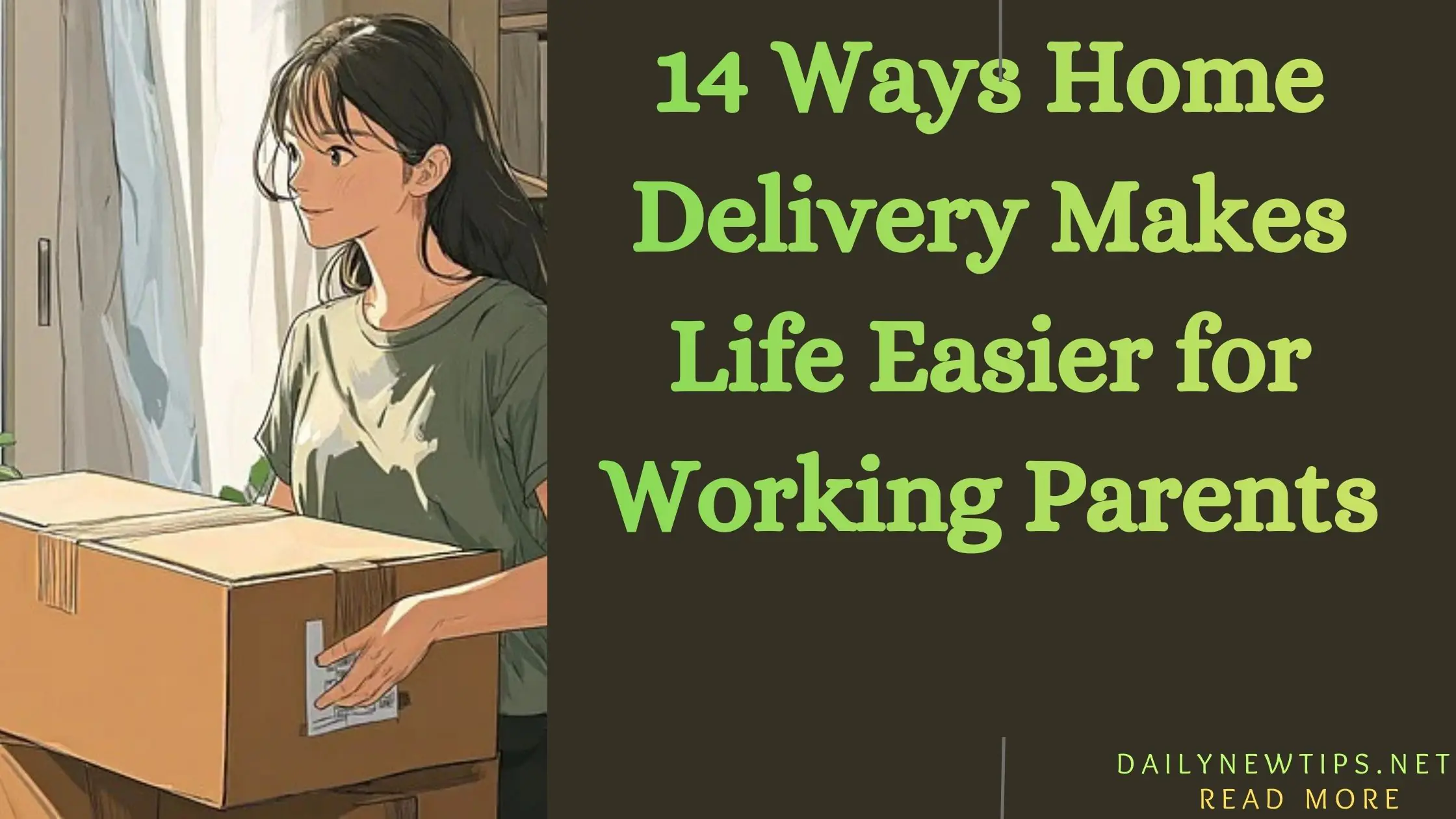14 Ways Home Delivery Makes Life Easier for Working Parents