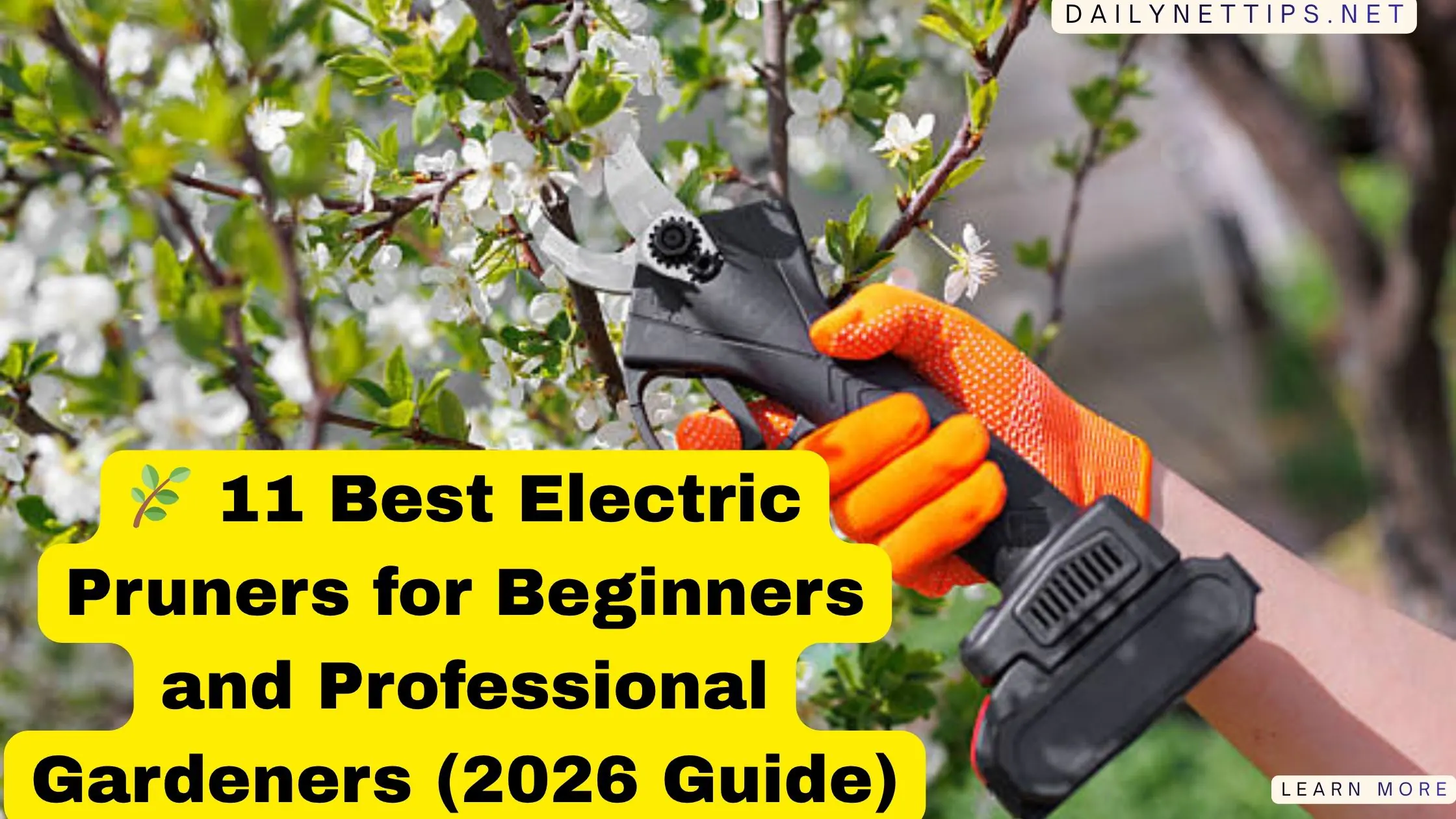 🌿 11 Best Electric Pruners for Beginners and Professional Gardeners (2026 Guide)