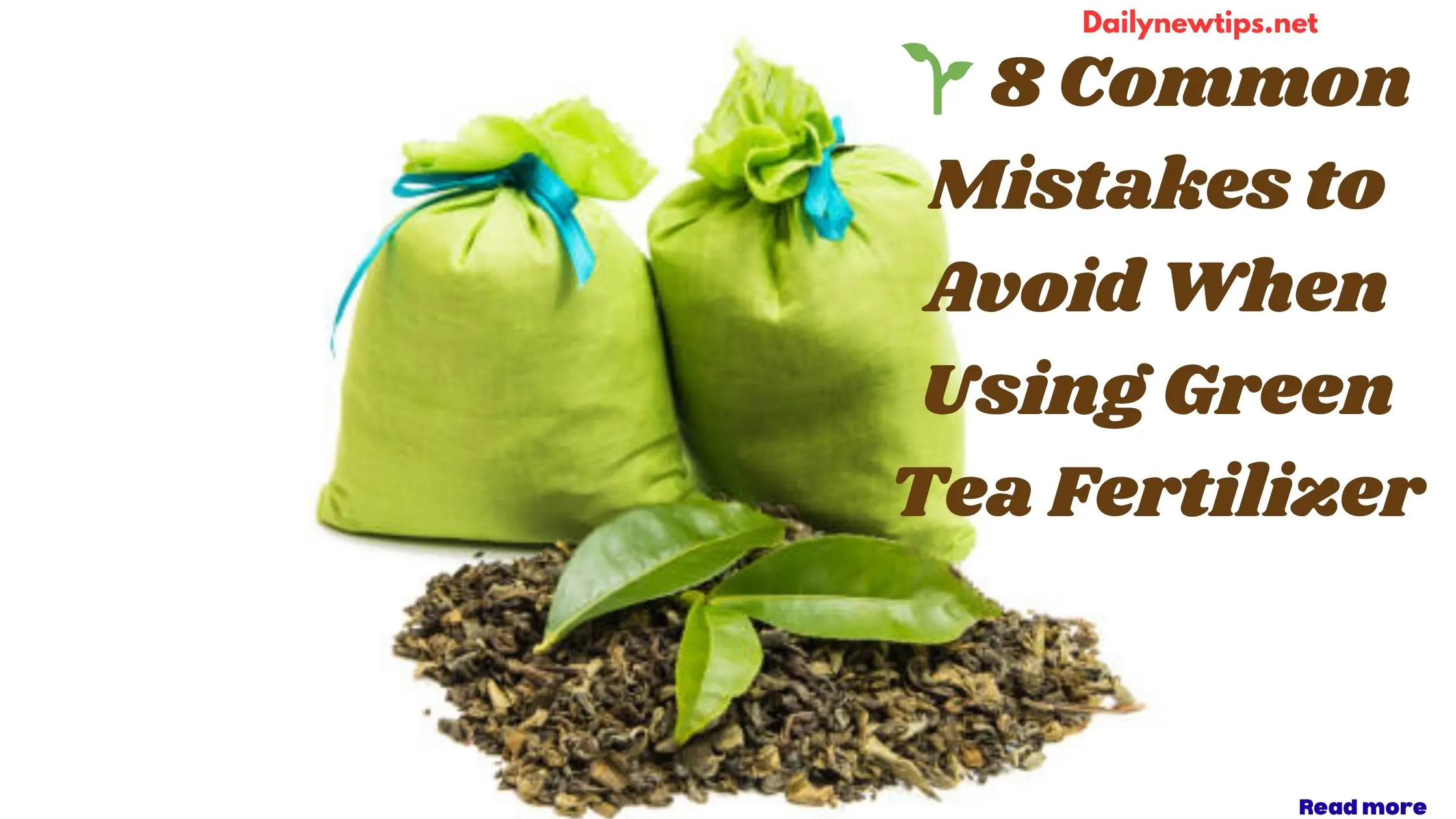🌱 8 Common Mistakes to Avoid When Using Green Tea Fertilizer
