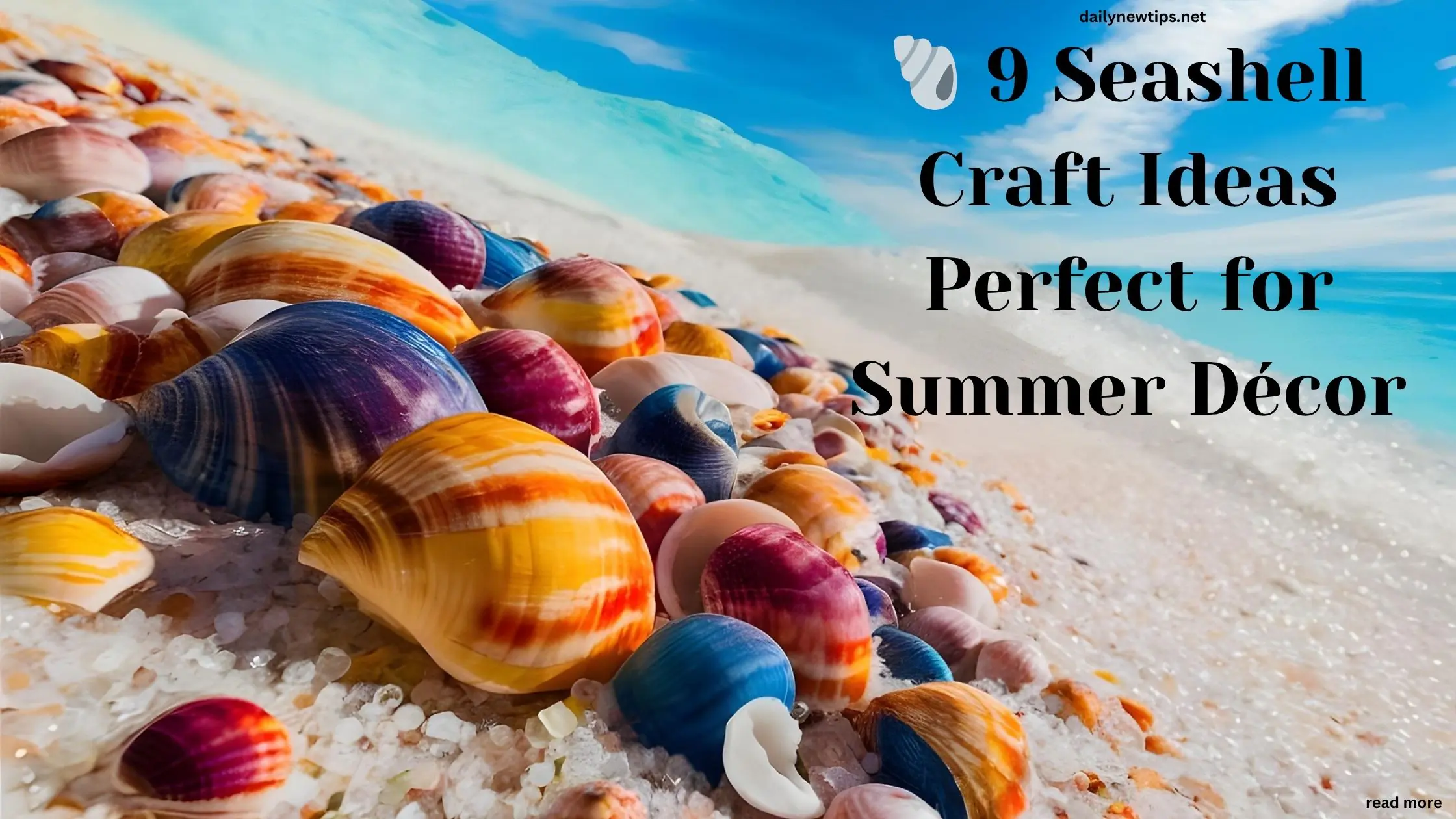 🐚 9 Seashell Craft Ideas Perfect for Summer Décor