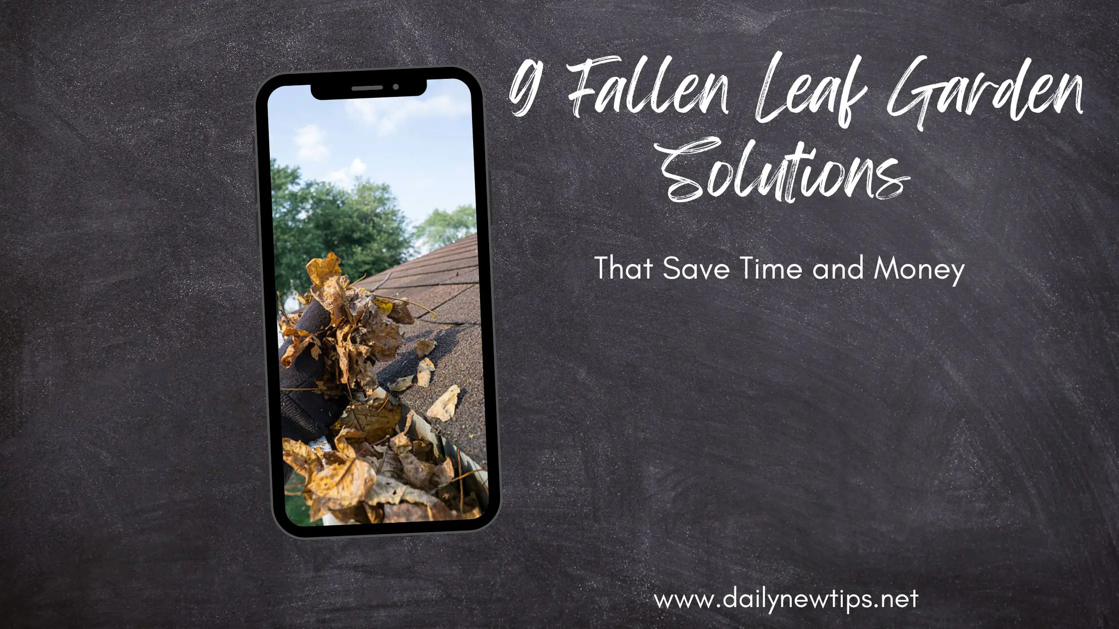 9 Fallen Leaf Garden Solutions That Save Time and Money