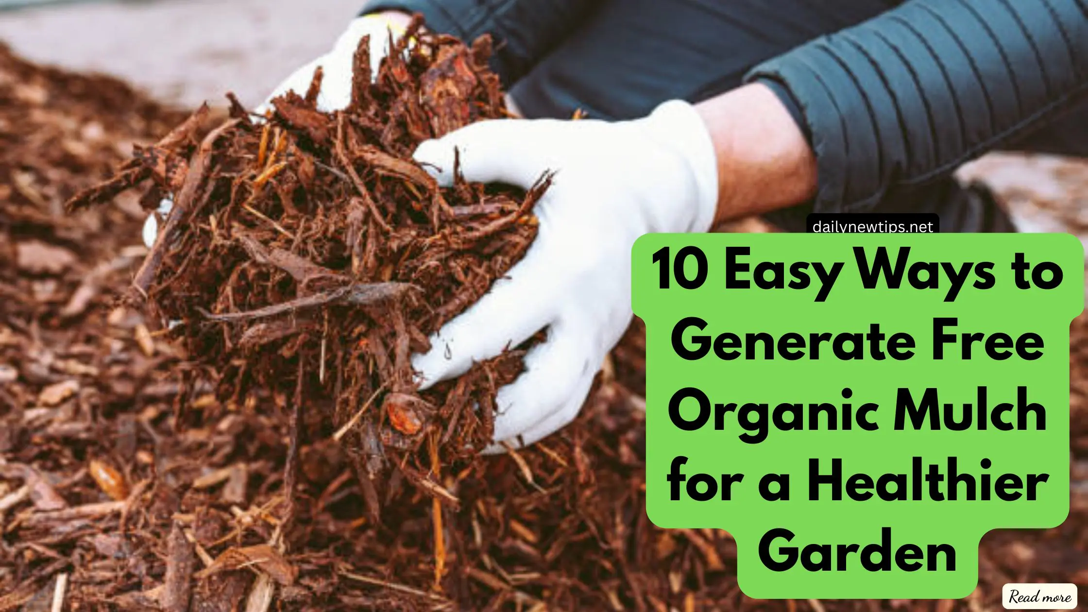10 Easy Ways to Generate Free Organic Mulch for a Healthier Garden