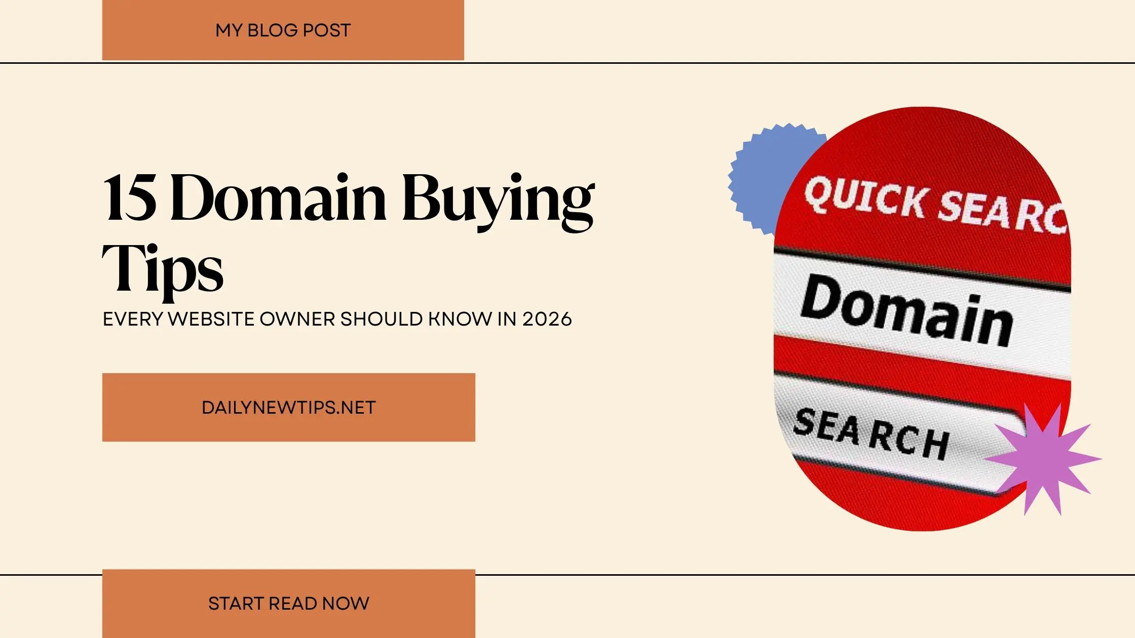 15 Domain Buying Tips Every Website Owner Should Know in 2026